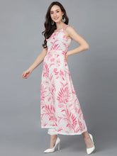 Women Cotton Floral Printed Kurta Trouser-VKSKD1603